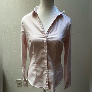 Light Pink Button Down Blouse